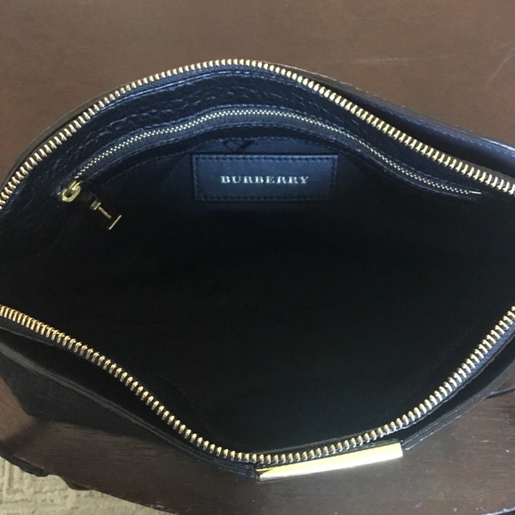 ♦️AUTHENTIC BURBERRY BLACK LEATHER shoulder or crossbody - Picture 4 of 4